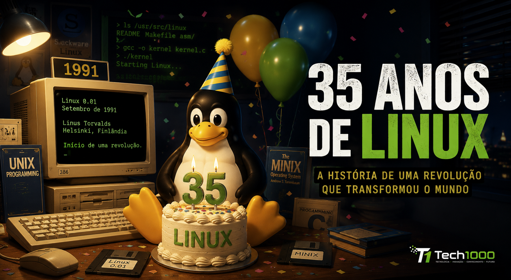 35 anos de Linux: relembre a história deste sistema operacional