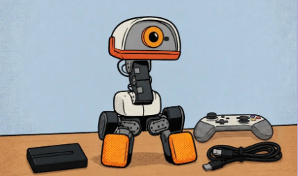 Microduck: o pequeno robô-pato com inteligência artificial